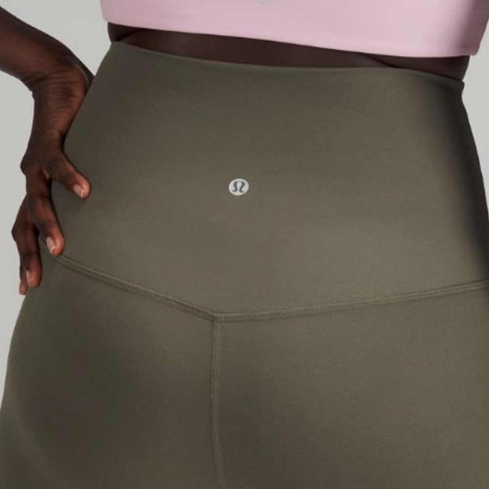 Lululemon Align 21" SHR Army Green Grey 4 - Picture 4 of 8